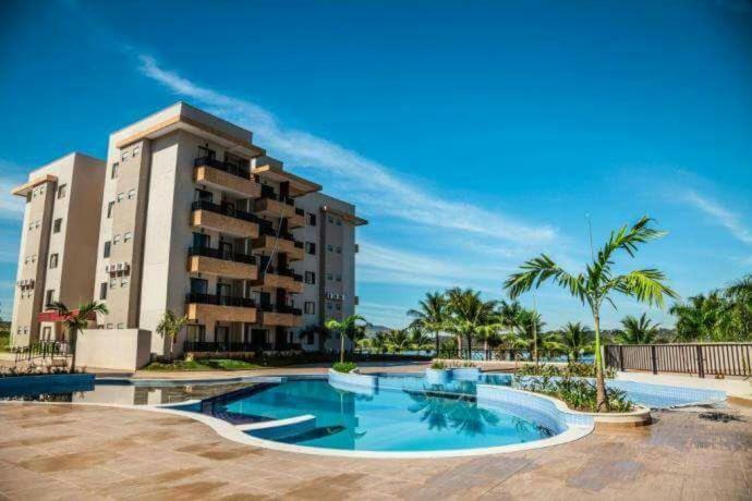 Apart-Hotel Marina Flat Caldas Novas Ngoại thất bức ảnh